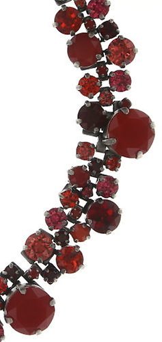 Bild für Halskette Collier Ballroom Classic Glam Rot  