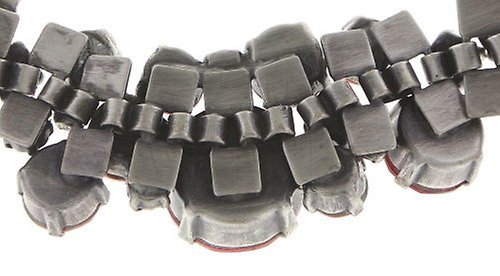 image for Necklace Collier Ballroom Classic Glam Red  