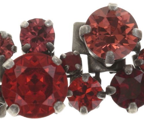 image for Necklace Collier Ballroom Classic Glam Red  