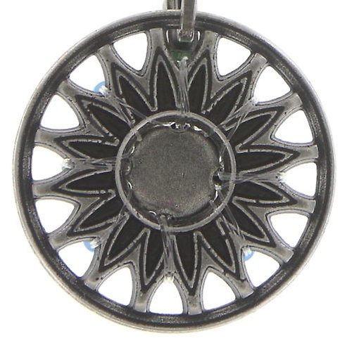 Bild für Halskette mit Anh&auml;nger Dream Catcher Grün / Weiß / Blau  klein