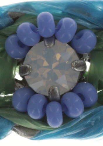 Bild für Armband Dream Catcher Grün / Weiß / Blau  