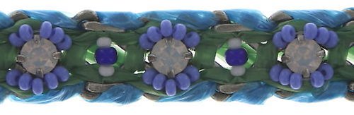 Bild für Armband Dream Catcher Grün / Weiß / Blau  