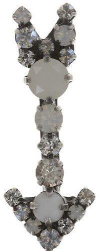 image for Earring Stud Dangling You Missed It White  small