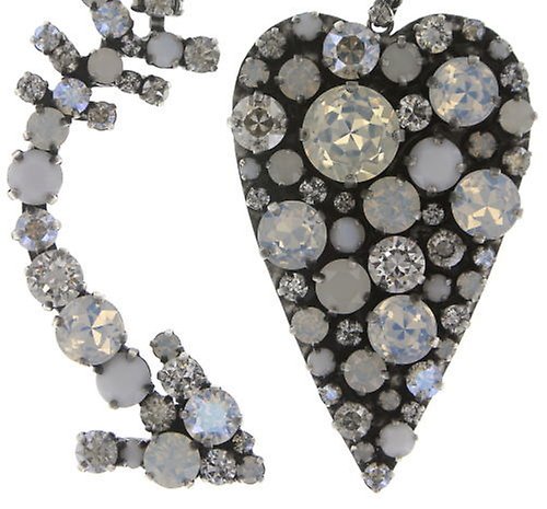 Kép Earring clip dangling You Missed It White  large