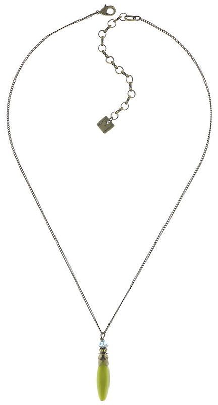 image pour Collier pendant Pineapple Jaune / Vert  