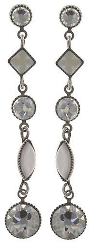 image pour Clou d'oreille pendant Mini Treasure II Blanc  