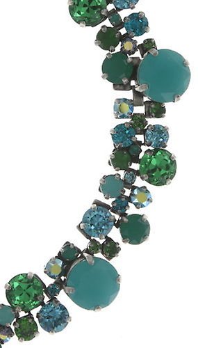 Bild für Choker Collier Ballroom Classic Glam Grün  