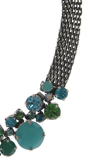 image for Necklace Ballroom Classic Glam Green  