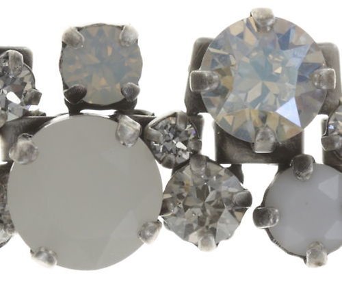 image for Necklace Collier Ballroom Classic Glam White  