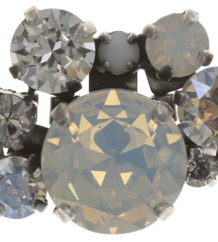 Bild für Halskette Collier Ballroom Classic Glam Weiß  