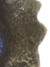 image pour Clou d'oreille Samurai Bloom Bleu / Vert  no. 1