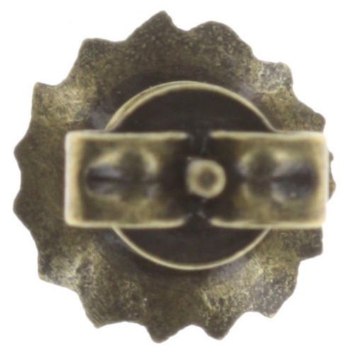 image pour Clou d'oreille Samurai Bloom Bleu / Vert  no. 1