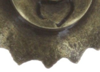 image pour Clou d'oreille Samurai Bloom Bleu / Vert  no. 1