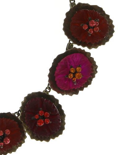 Kép Necklace Samurai Bloom Pink / Red  no. 5