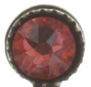 image pour Clou d'oreille pendant Samurai Bloom Rose / Rouge  no. 4