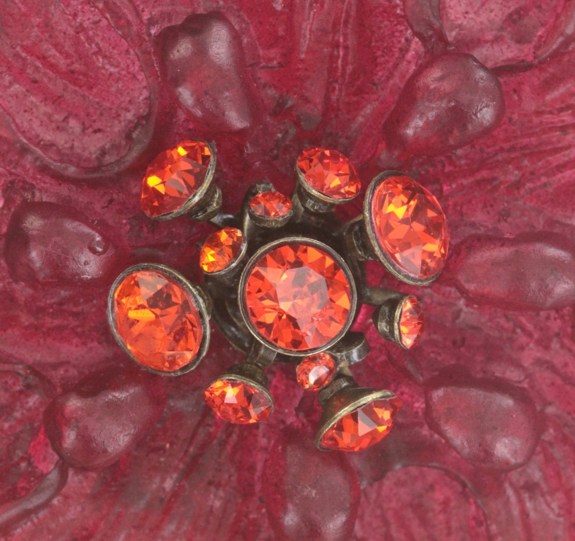 image pour Collier pendant Samurai Bloom Rose / Rouge  no. 10