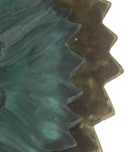 Bild für Halskette mit Anh&auml;nger Samurai Bloom Blau / Grün  no. 8