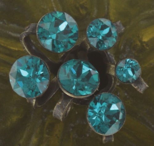 image pour Collier pendant Samurai Bloom Bleu / Vert  no. 6