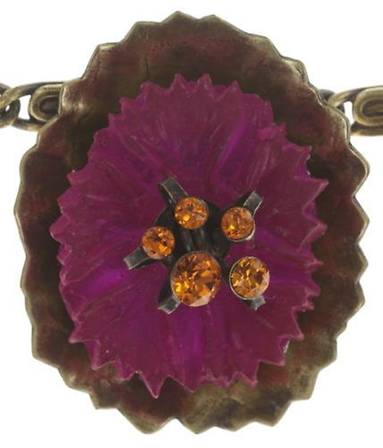 image pour Collier Samurai Bloom Rose / Rouge  no. 5