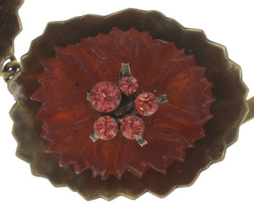 image pour Collier Samurai Bloom Rose / Rouge  no. 5