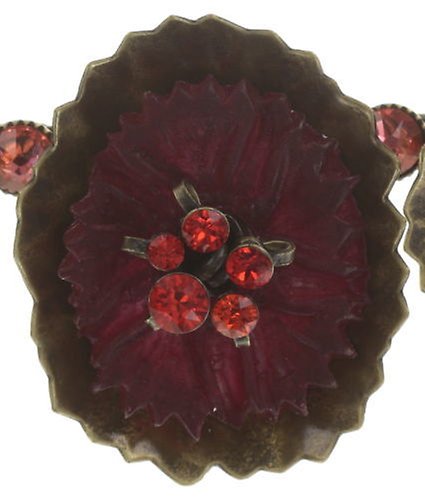 image pour Collier Samurai Bloom Rose / Rouge  no. 5