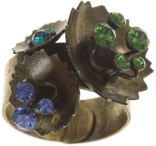 image for Ring Samurai Bloom Blue / Green  no. 2, 3 & 4