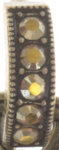 image for Earring stud dangling Rosone Yellow  medium