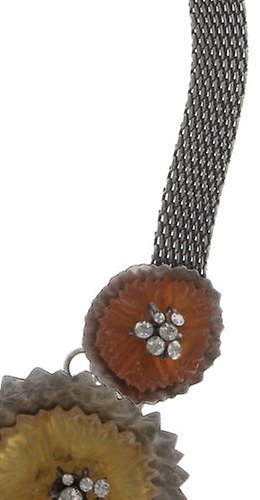 image for Necklace Collier Samurai Bloom Brown  