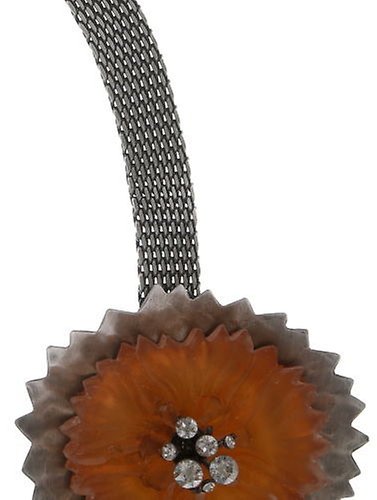 Bild für Halskette Collier Samurai Bloom Braun  