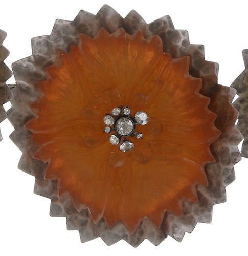 Bild für Halskette Collier Samurai Bloom Braun  