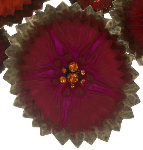 Bild für Halskette Collier Samurai Bloom Pink / Rot  