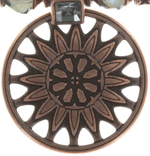 image for Necklace Rosone Blue  medium, small, extra small