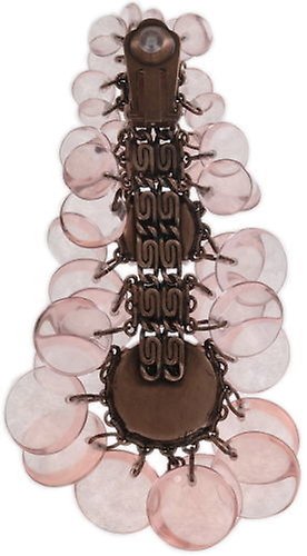 image pour Boucle d'oreille Clip pendante Aquarell Rose  