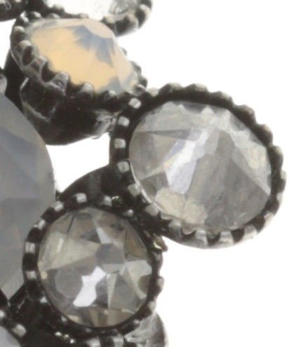 Bild für Ohrringe mit Clip Caviar de Luxe Weiß  10 mm