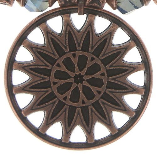 image pour Collier Rosone Bleu  medium, small, extra small