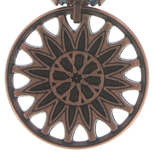 image for Necklace Rosone Blue  medium, small, extra small