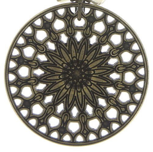 image for Necklace Rosone Yellow  large