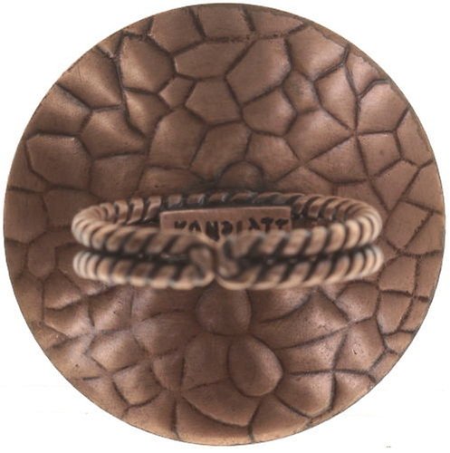 Bild für Ring Rivoli Concave Weiß / Hellrosa Kristall vitrail hell Extra Large