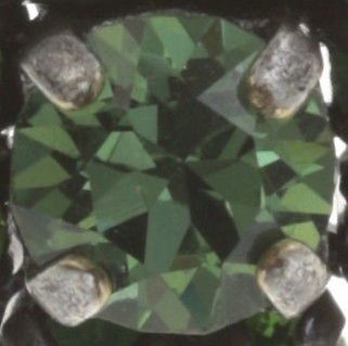 image for Earring Stud Ballroom Dark Green  