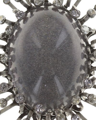 image pour Anneau Galaxy in Glass Blanc / Gris  extra large