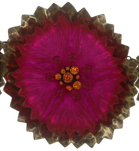 image for Necklace Collier Samurai Bloom Pink / Red  