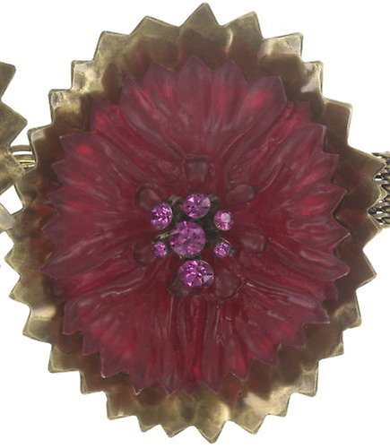 Bild für Halskette Collier Samurai Bloom Pink / Rot  