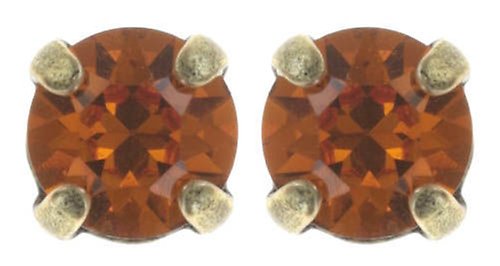 Bild für Ohrstecker Black Jack Orange tangerine SS 29