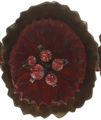 image for Bracelet Samurai Bloom Pink / Red  no. 5