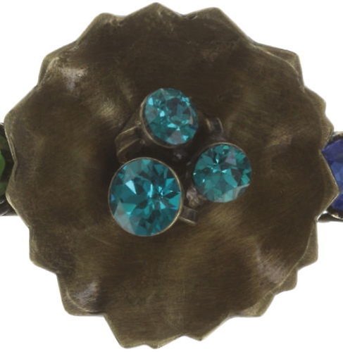 Bild für Armband Samurai Bloom Blau / Grün  no. 4