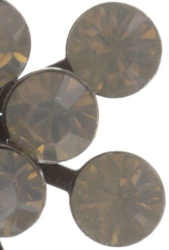 Bild für Ohrstecker Magic Fireball Weiß / Grau Hellgrau opal Classic Size (21mm Ø)