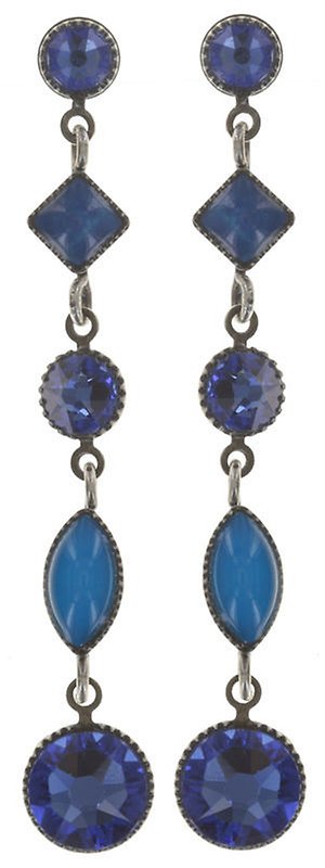 image pour Clou d'oreille pendant Mini Treasure II Bleu  