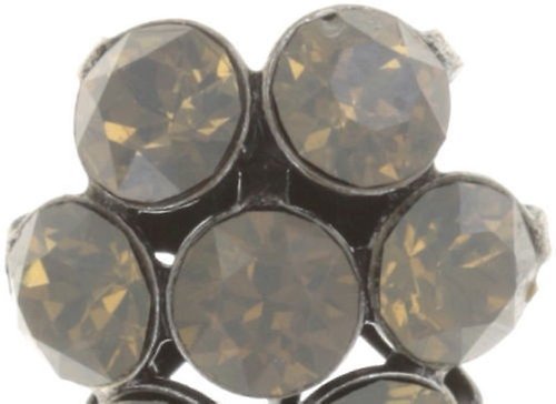 image pour Clou d'oreille Magic Fireball Blanc / Gris light grey opal Classic Size (21mm Ø)