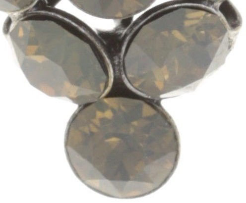 Bild für Ohrstecker Magic Fireball Weiß / Grau Hellgrau opal Classic Size (21mm Ø)