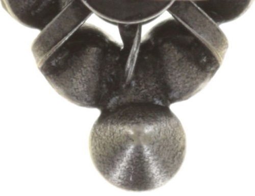 image for Earring Stud Magic Fireball White / Grey light grey opal Classic Size (21mm Ø)